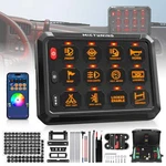 Mictuning Rgb 12 Gang Switch Panel Relay System App Control Led Toggle Us. Fixed Price $143.99.