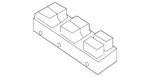 Genuine Kia 2011-2013 Optima Window Switch 93575-2T000. Fixed Price $39.43.