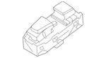 Genuine Hyundai 2021-2024 Santa Cruz Tucson Elantra Window Switch 93581-AA100-4X. Fixed Price $76.94.