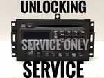 Unlocking Service For 04-08 Pontiac Grand Prix Factory Cd Cassette Player Radio. Fixed Price $52.78.