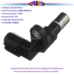 Output Manual Trans Speed Sensor For Honda Accord Civic Acura Tsx 28820PWR013. Fixed Price $12.51.