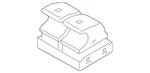 Genuine Volkswagen Window Switch 1Q0-959-873-D-XSH. Fixed Price $54.13.