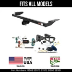 For 04-09 Nissan Quest Trailer Hitch W/ 7PIN Wiring Harness Fits All Models Curt. Fixed Price $491.99.