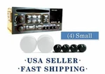 4 Knob Replacement Set Fade Balance Bass Treble Fits Delco Radio Chevrolet Gm. Fixed Price $7.75.
