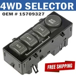 4WD Wheel Drive Selector Switch For Yukon Xl Gmc Sierra 1500 2500 3500 Hd. Fixed Price $59.93.