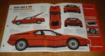 1980 Bmw M1 Original Imp Brochure Specs Info 79 81 M-1 1978-1982. Fixed Price $8.99.
