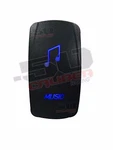 Marine Boat Music Rocker Switch Blue For YZ1000R Wolverine Nautique Moomba Donzi. Fixed Price $15.99.