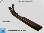 84 85 86 87 - 89 Nissan 300ZX Right Front Door W/ Window Switch. Fixed Price $154.00.
