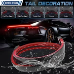 Carbon Fiber Style Led Tail Brake Light Bar Rear Wing Lip Spoiler Trim Universal. Fixed Price $39.99.