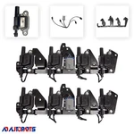 8 Adp D513A Ignition Coils + 2 Herko Brackets And Harnesses. Fixed Price $264.86.