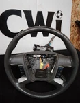 2012 Ford Fusion Gray Steering Wheel W/ Column Shift & Key Oem #9E53-3E729-AC. Fixed Price $139.99.