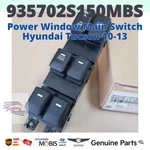 Genuine Oem Hyundai Kia Power Window Main Switch Lh 935702S150MBS. Fixed Price $127.05.