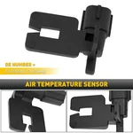 Outside Ambient Air Temperature Sensor Black 1X For Dodge Chrysler Ram Jeep. Fixed Price $10.44.