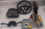 2008 Bmw X3 3.0SI Steering +ecu W/key Cluster Clock Spring & Fusebox Oem. Fixed Price $406.50.