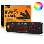 Auxbeam ASR40 Gang Rgb Switch Panel On-off Led Light Circuit Control Vs 8. Fixed Price $127.49.