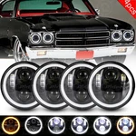 4PCS 5-3/4 5.75" Led Headlights Hi/lo With Drl For Chevrolet Chevelle 1964-1970. Fixed Price $100.99.