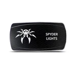CH4X4 Rocker Switch Spyder Lights Symbol - Horizontal While Led. Fixed Price $17.98.