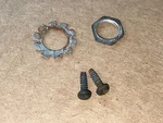 Corvette Wiper Door Vacuum Override Electrical Switch Nut And Washer 68 69 70-72. Fixed Price $15.00.