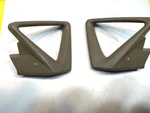 Mercedes 97-99 C140 Cl Coupe Front & Seat Belt Giver 235A Brown Handles. Fixed Price $98.39.