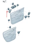 Audi A4 Avant B9 Door Lid Lock Actuator Switch Trim Lhd 8W1959829RK1. Fixed Price $25.46.