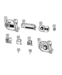 Genuine Mopar Transfer Case Switch 68370837AF. Fixed Price $59.65.