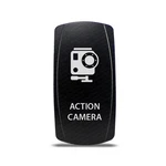 CH4X4 Rocker Switch Action Camera Symbol - Amber Led. Fixed Price $17.98.