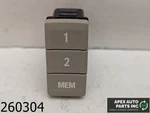 Oem 2011 Cadillac Srx 3.0L Memory Seat Switch. Fixed Price $19.99.