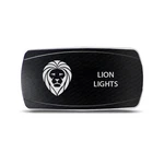 CH4X4 Rocker Switch Lion Lights Symbol 2 - Horizontal White Led. Fixed Price $17.98.