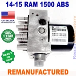 Rebuilt P68193650AD 14-15 Dodge Ram 1500 Abs Anti-lock Hydraulic Unit (hcu). Fixed Price $240.00.