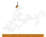 Fiat Oem 2012 500 Seats Tracks Components-recline Handle 1VB69JD7AA. Fixed Price $57.34.