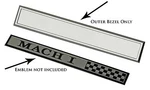 Mustang Dash Trim Bezel Rh 1969 - 1970 Daniel Carpenter. Fixed Price $22.95.