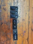 Merkur 85 - 89 XR4TI Switch Pack Defrost, Fog Light, Dash Britness, Wipers. Fixed Price $50.00.