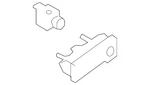 Genuine Audi Lift-gate Latch Handle 81A-827-566-A. Fixed Price $598.00.