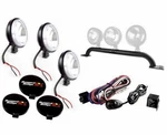Rugged Ridge 5" Hid Off Road Fog Light Kit 3 Jeep 1997-2006. Fixed Price $235.00.
