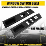 Left&right Window Switch Armrest Upper Panel Bezel For Toyota Yaris 2012-2014 4D. Fixed Price $39.99.