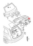 Audi Q7 4MB 4MG Push Button For Electric Lid Lock Actuator 4M0827566C. Fixed Price $549.96.