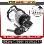 Ignition Lock Cylinder Zamak W/ 3 Keys For Kia Amanti 2005 2006 Sedan 4-DOOR. Fixed Price $78.68.