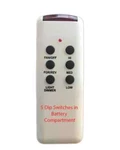 CHQ8BT7053T Ceiling Fan Remote Control Dip Switches With Wall Holder. Fixed Price $28.99.