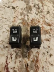 Mercedes-benz W124 R129 Front Heated Seat Switch Set Of 2X 1298207610 1298207510. Fixed Price $39.95.