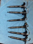 6 Pcs Vw Volkswagen Audi 3.0 Tdi Fuel Injectors Diesel 059130277CP 107K Miles. Fixed Price $799.00.