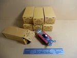 Hubbell 1221 Red Ac Toggle Switches Qty 7 Nos Single Pole 20A. Fixed Price $30.00.