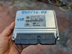 Volkswagen Touareg 2005 Suspension Control Unit / Module 7L0907553F. Fixed Price $95.00.