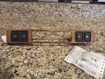 92-96 Jaguar Xjs Courtesy Light Module Block Rear Fog Switch W/ Trim Oem. Fixed Price $139.99.