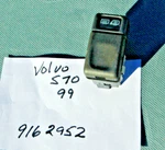 1999-2000 Volvo S70 Defrost Switch Mirror & Glass Gray 9162952 Oem. Fixed Price $10.50.