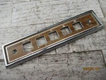 1980-1991 Jeep Grand Wagoneer Driver Side Master Window Switch Bezel. Fixed Price $29.95.