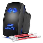 Nilight Side Rocker Switch Led Bar 5PIN Laser On Off. Fixed Price $9.99.