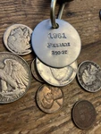 1961 Ferrari 250 Gt Aluminum Key Fob Chain. Fixed Price $19.95.